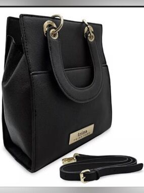 NWOT- Trina Turk black Park Avenue Handbag